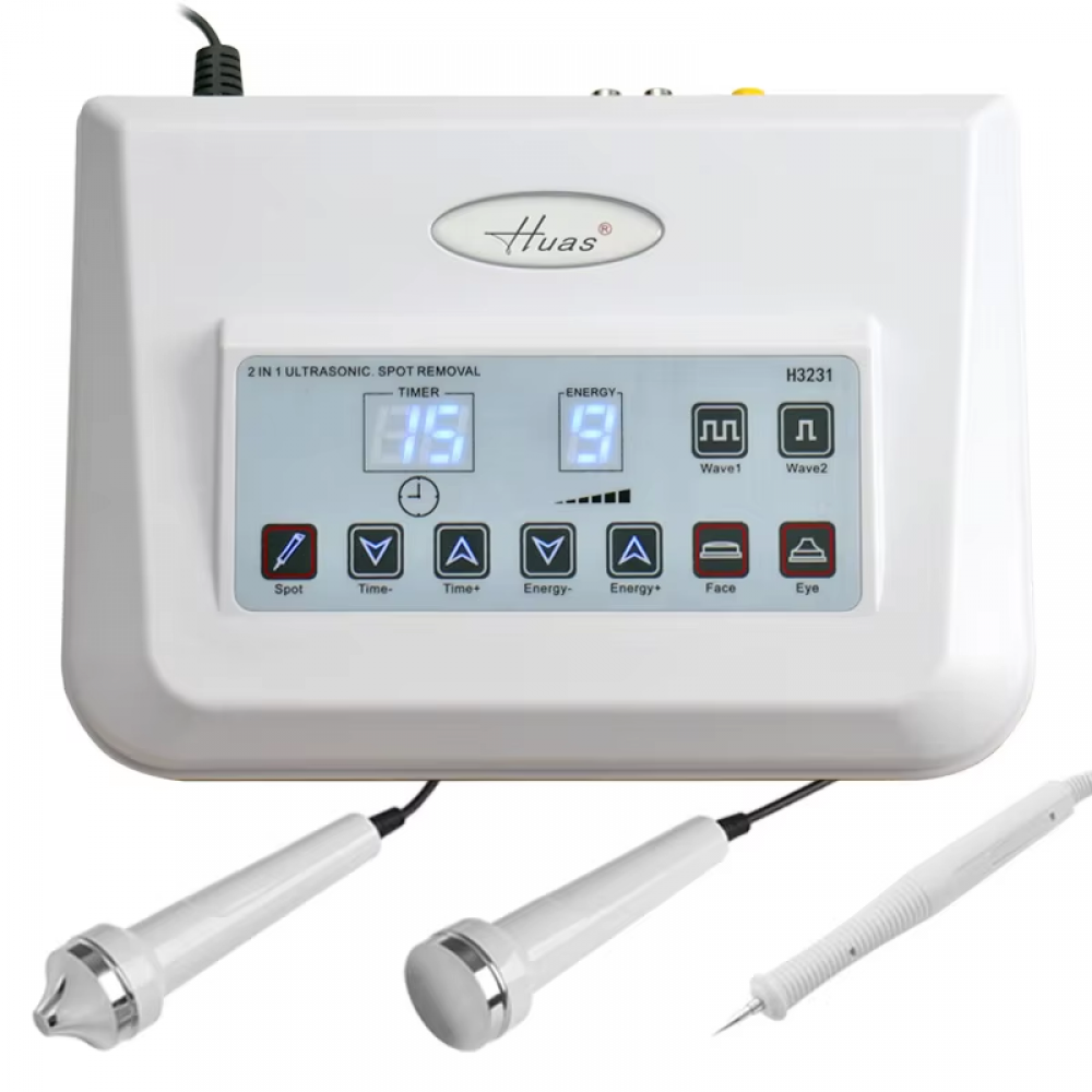 Ультразвуковой аппарат 3 в 1 для косметологии Huas Ultrasonic