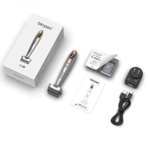 Bio Pen BIO6 – ручний дермаштамп з EMS та LED для мікронідлінгу обличчя та волосся