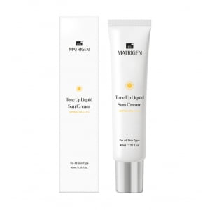 Осветляющий восстанавливающий солнцезащитный флюид Matrigen Tone Up Liquid Sun Cream, 40ml